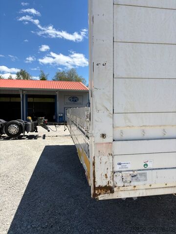 Swap body trailer Krone 7,45m Baustoff Bordwände Türen