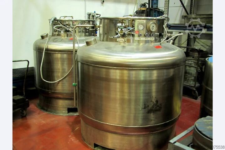Storage tank for liquid nitrogen CRYO Vakuumtank Stickstoff 1000 Liter