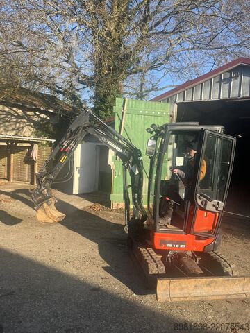 Mini excavator with many attachments Eurocomach ES18ZT