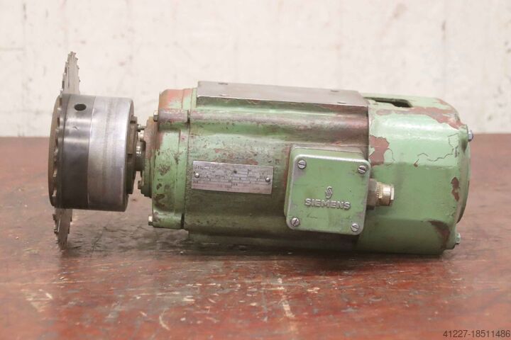 Milling motor 1.6/2.8 kW / 2845/5790 rpm with quick-release system Siemens Leuco 1PC3084-2AA99