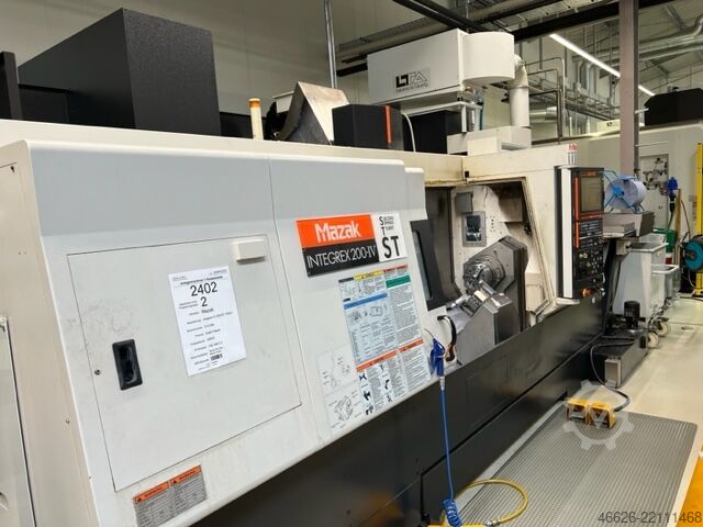 CNC turning and milling center Mazak 200-IV ST x 1500 mm