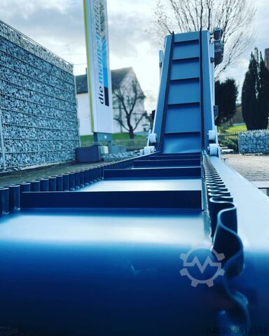 Förderbandanlage Förderband Winkel Knick die magnetprofis 2021092703