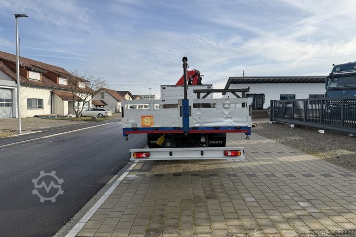 Truck mounted crane Renault D Wide 18.380 4x2 F135A.22 / Swiss-Vehicle