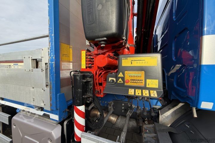 Truck mounted crane Renault D Wide 18.380 4x2 F135A.22 / Swiss-Vehicle