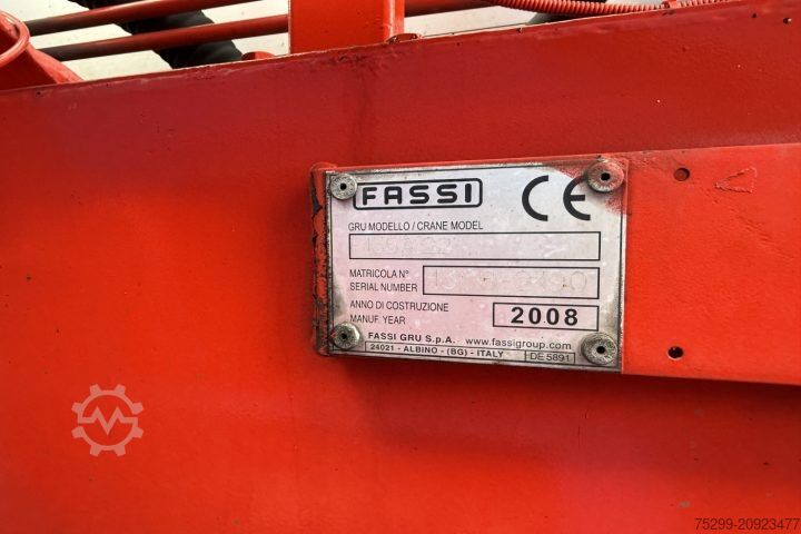 Truck mounted crane Renault D Wide 18.380 4x2 F135A.22 / Swiss-Vehicle