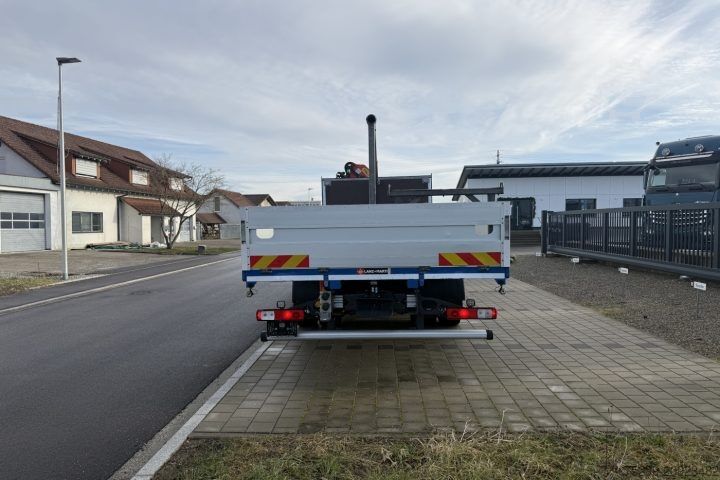 Truck mounted crane Renault D Wide 18.380 4x2 PK 12002 EH / Swiss-Vehicle