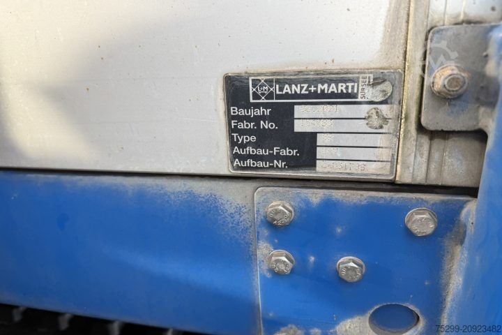 Truck mounted crane Renault D Wide 18.380 4x2 PK 12002 EH / Swiss-Vehicle