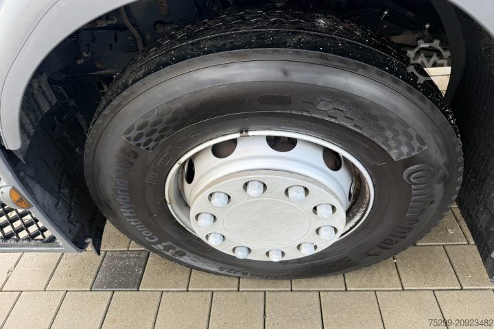 Truck mounted crane Renault D Wide 18.380 4x2 PK 12002 EH / Swiss-Vehicle