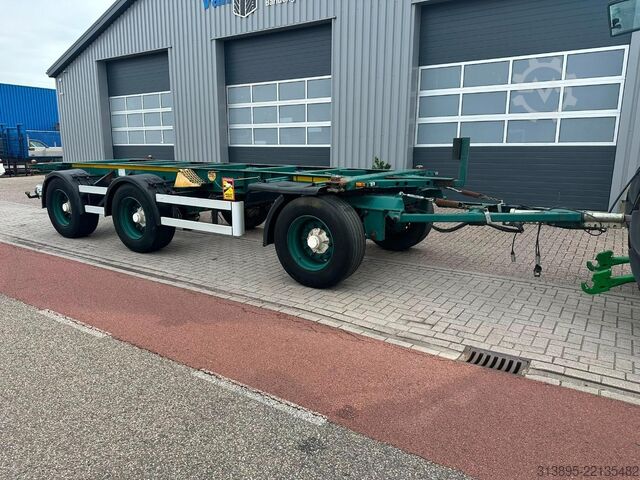 BDF System Krone AD, 20 Ft Container, Lift-Axle, Perfect !!!