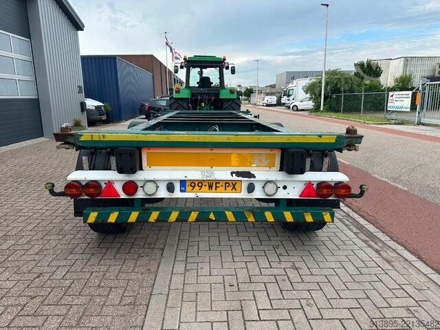 BDF System Krone AD, 20 Ft Container, Lift-Axle, Perfect !!!