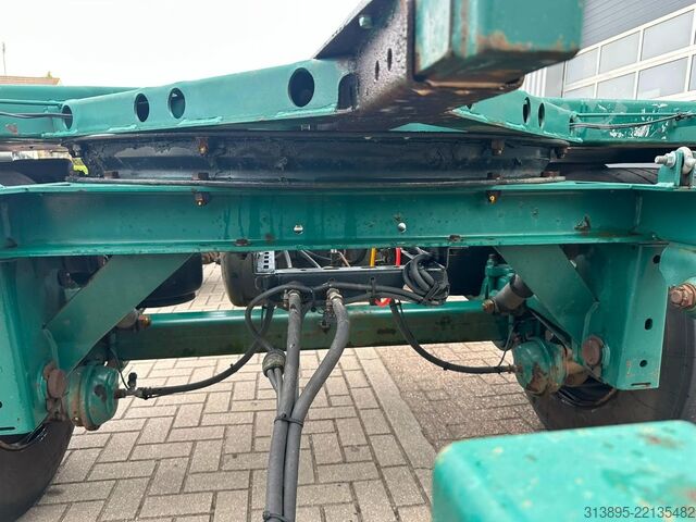 BDF System Krone AD, 20 Ft Container, Lift-Axle, Perfect !!!
