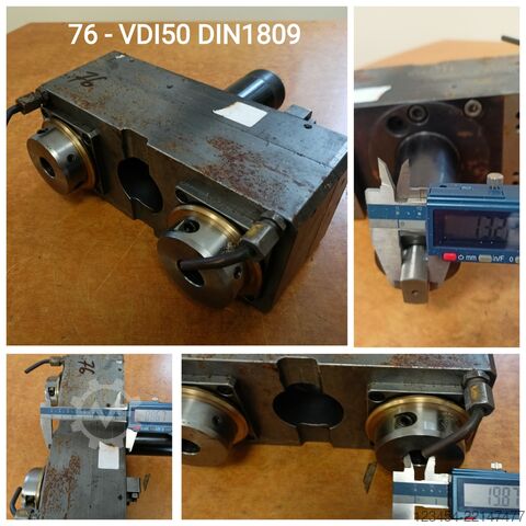 Driven tool holders CNC VDI50 DIN 1809 MIMATIC, EMAG 