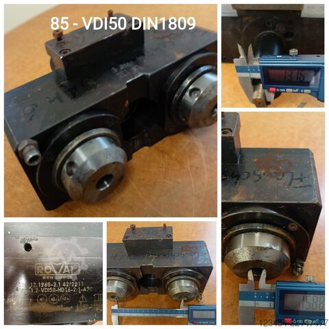 Driven tool holders CNC VDI50 DIN 1809 MIMATIC, EMAG 