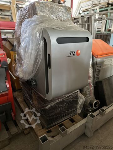 Heating system, wood chip heating Fröling Turbomatic TMC 35 kW + Raumaustragung