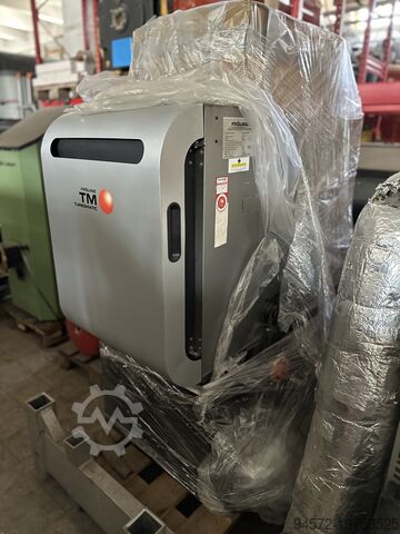 Heating system, wood chip heating Fröling Turbomatic TMC 35 kW + Raumaustragung
