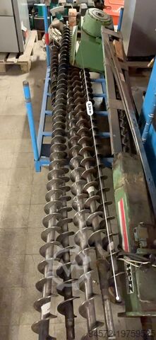 Heating system, wood chip heating Fröling Turbomatic TMC 35 kW + Raumaustragung