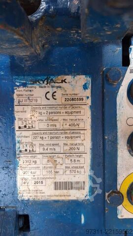 Scissor lift SkyJack SJIII 3219
