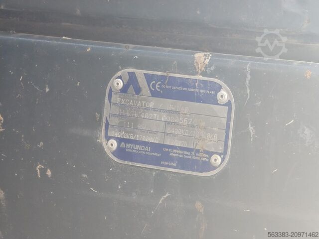 Wheel excavator Hyundai HW140