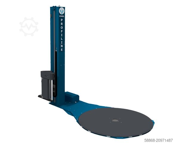 Pallet wrapper with ultra-flat plate Vogel Verpackungen Profiline LP