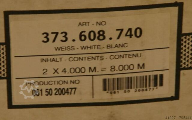 Plastic strapping tape 12 rolls Strapex 9 mm Art.-Nr. 373.608.740