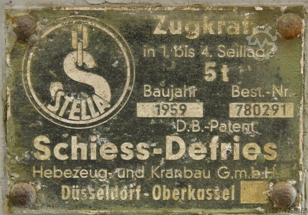 5,000 kg winch Schies-Defries Handbetätigt