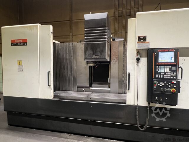 3 Achse Bearbeitungszen MAZAK VTC200C-II Mazak VTC 200C-II