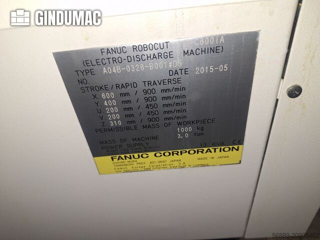 FANUC ROBOCUT α-C600iA FANUC ROBOCUT α-C600iA