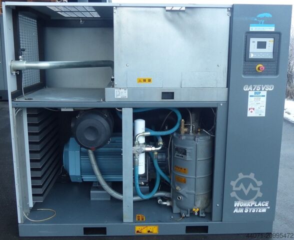 Screw compressor GA75VSD Atlas Copco GA75VSD