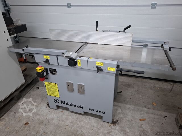 Jointer planer & thickness planer combination Nikmann FS 41N