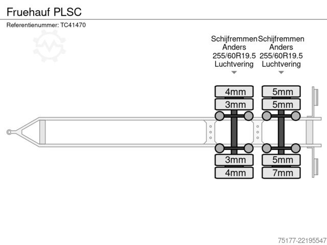 Schiebeplanen Fruehauf PLSC