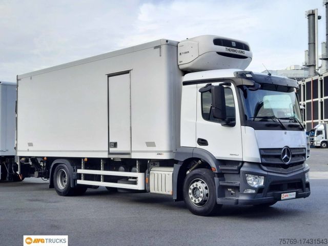 Kühlkoffer-LKW MERCEDES-BENZ 1840 L ACTROS Tiefkühlkoffer LBW 3.Tür Trennwand