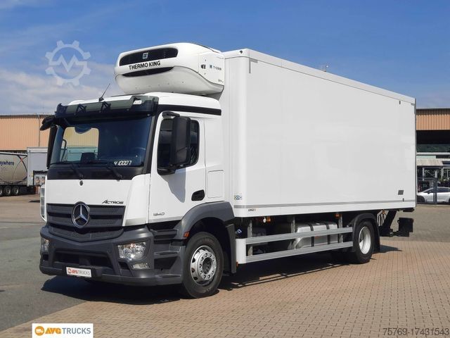 Kühlkoffer-LKW MERCEDES-BENZ 1840 L ACTROS Tiefkühlkoffer LBW 3.Tür Trennwand