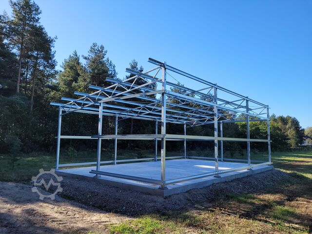6x24 Galvanized steel hall structure BATOR Konstrukcja stalowa