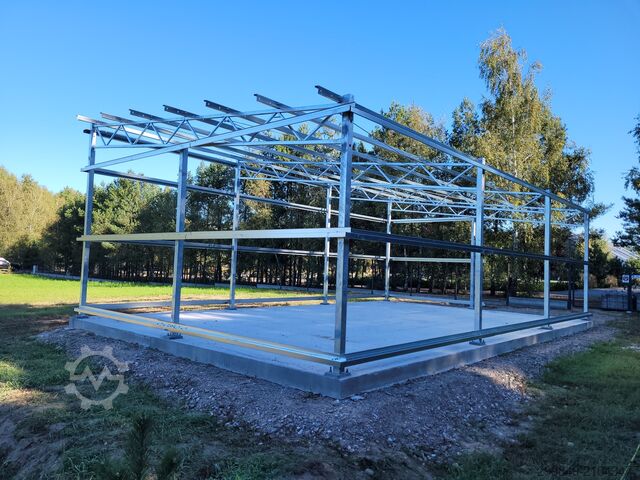 6x24 Galvanized steel hall structure BATOR Konstrukcja stalowa
