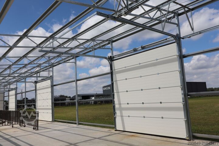 6x24 Galvanized steel hall structure BATOR Konstrukcja stalowa