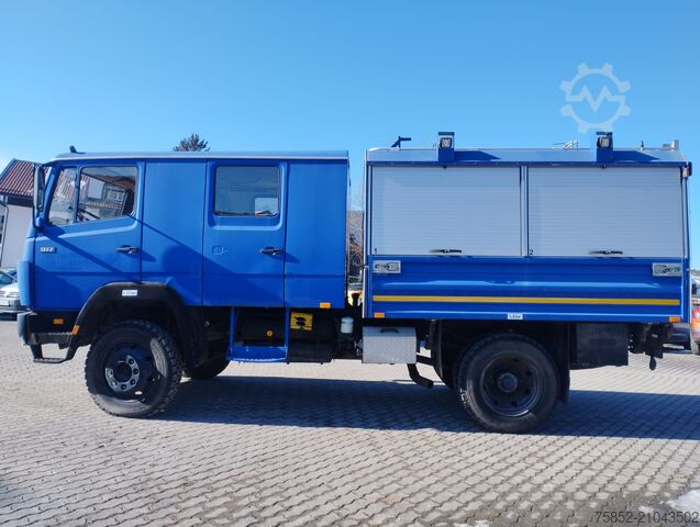 LKW mit Kofferaufbau Mercedes-Benz 917 AF exTHW Allrad 4x4 1. Hand 7,5 t