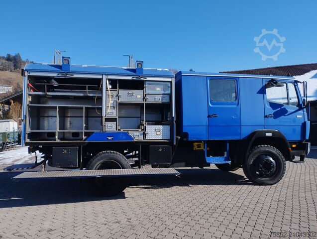 LKW mit Kofferaufbau Mercedes-Benz 917 AF exTHW Allrad 4x4 1. Hand 7,5 t