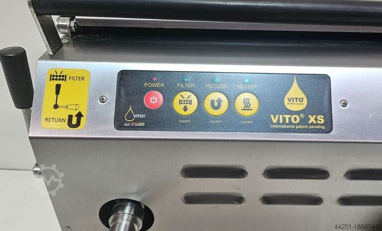 Vacuum filtration system Frying oil fil VITO VITO XS