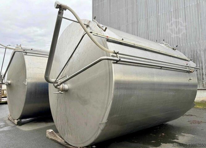 16 Edelstahltanks – 29.800 l RURALINOX