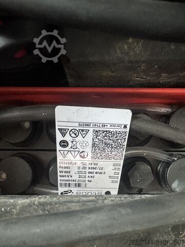 Hochhubwagen Linde L12 mit neuer Batterie