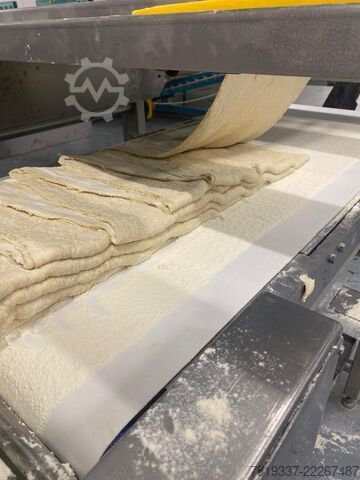 Pastry line RIJKAART / RINC Przemysłowa Linia Laminująca Rijkaart