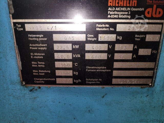 Mehrzweckkammerofen AICHELIN VKGS 4/1