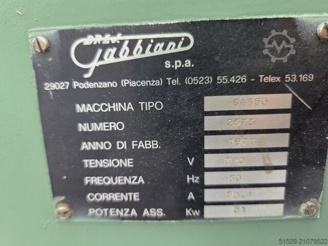 Vielblattsäge Gabbiani SA 350