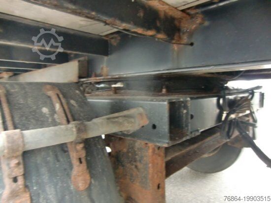 Working platform semitrailer  HANGLER PLATEAU-AUFLIEGER 3 SDELL24 3 ACHSEN, LETZTE ACHSE LENKBAR