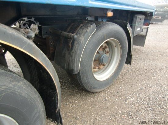 Working platform semitrailer  HANGLER PLATEAU-AUFLIEGER 3 SDELL24 3 ACHSEN, LETZTE ACHSE LENKBAR