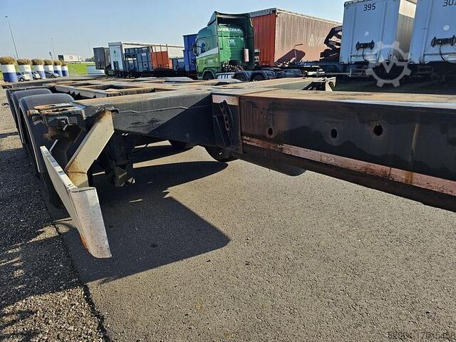 Container transport PACTON 04/DA 08 | ALL CONNECTIONS | 3 X EXTENDIBLE | S...