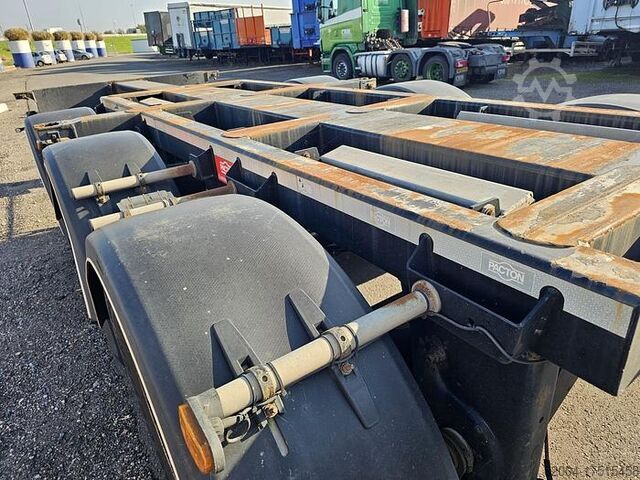 Container transport PACTON 04/DA 08 | ALL CONNECTIONS | 3 X EXTENDIBLE | S...