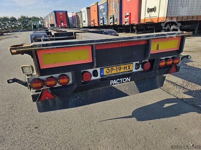 Container transport PACTON 04/DA 08 | ALL CONNECTIONS | 3 X EXTENDIBLE | S...