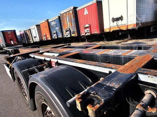 Container transport PACTON 04/DA 08 | ALL CONNECTIONS | 3 X EXTENDIBLE | S...