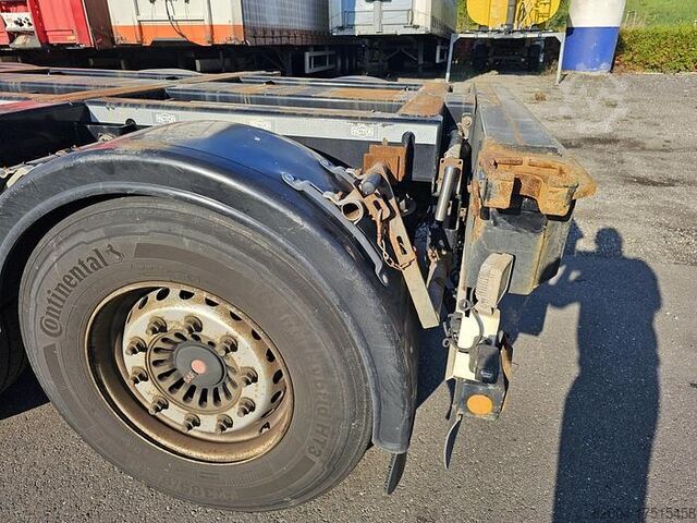 Container transport PACTON 04/DA 08 | ALL CONNECTIONS | 3 X EXTENDIBLE | S...